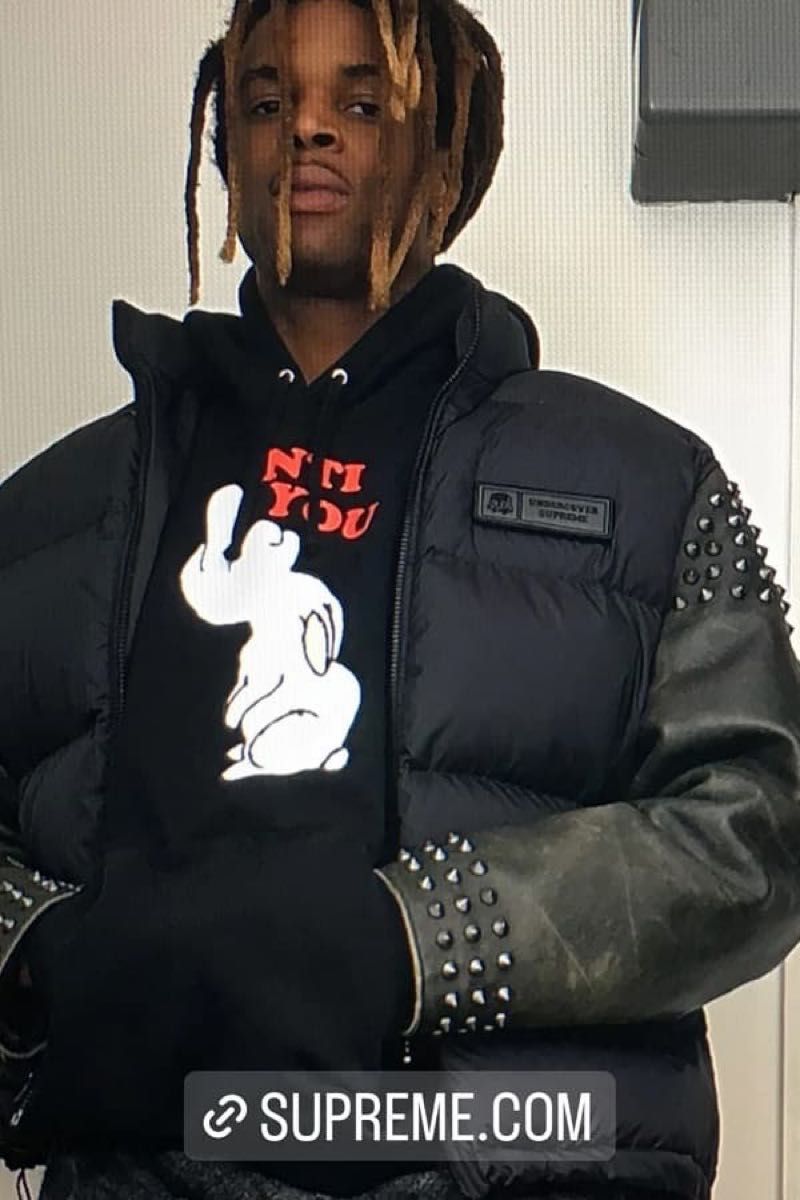 Supreme UNDERCOVER Puffer Jacket Nuptse Leather 袖レザー ダウン