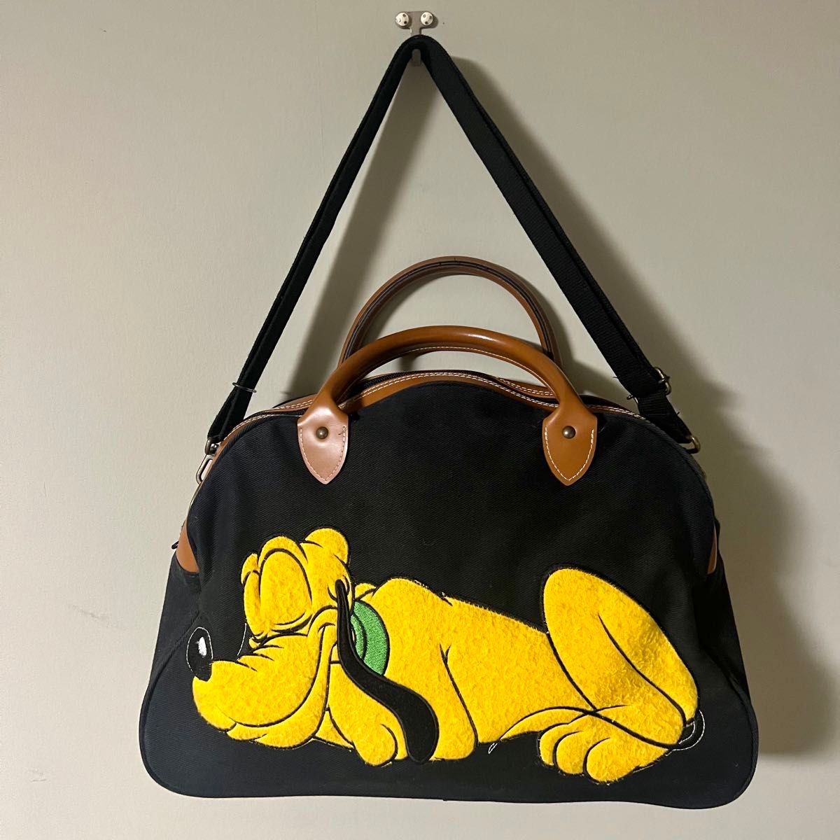 希少】Disney 90年代 プルート 2Wayバッグ ショルダーバッグ