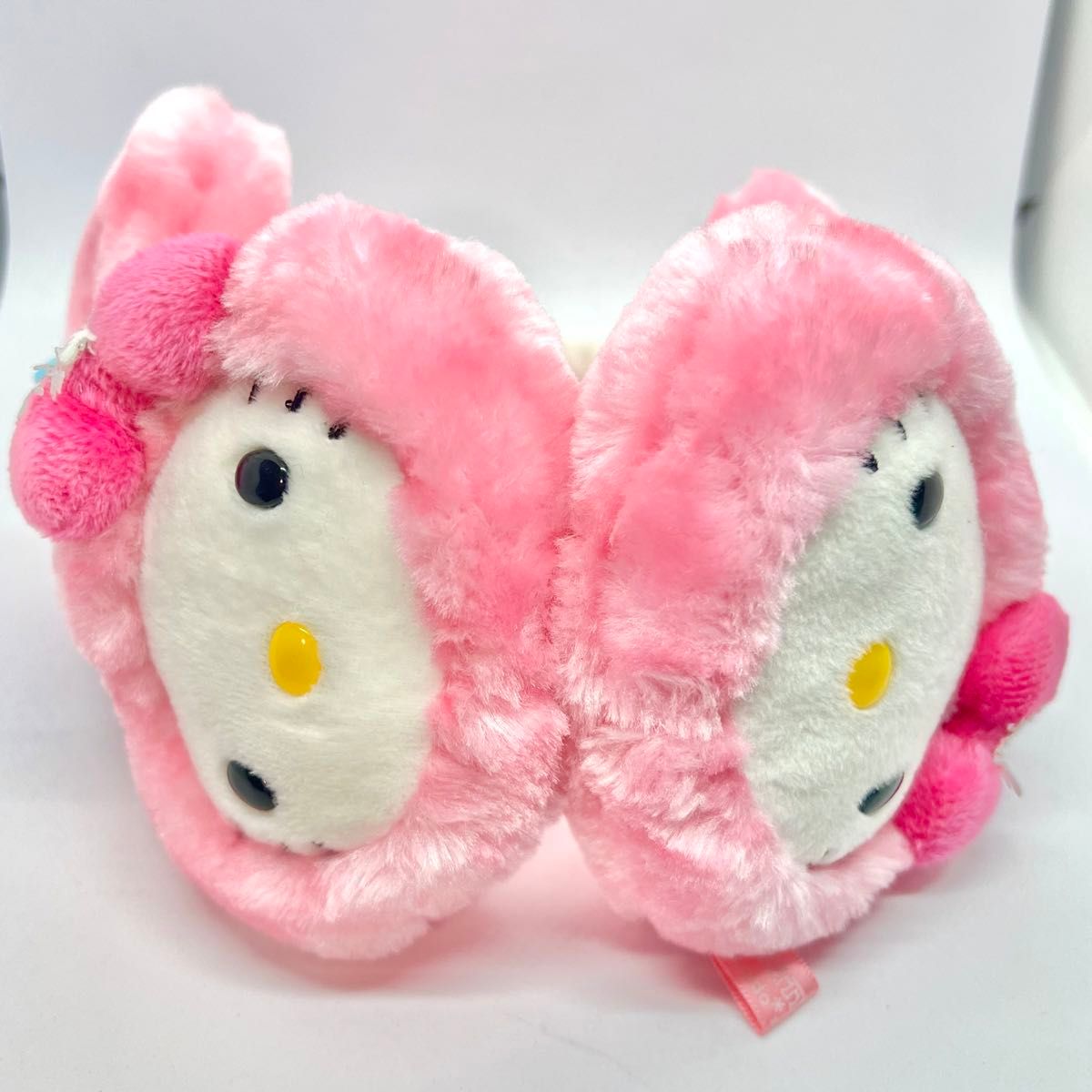 美品】2014年製 北海道限定 ハローキティ うさぎキティ 耳あて