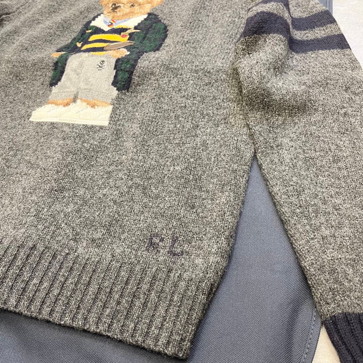 希少 新品 ポロラルフローレン 50周年記念 ポロベア ニットセーター