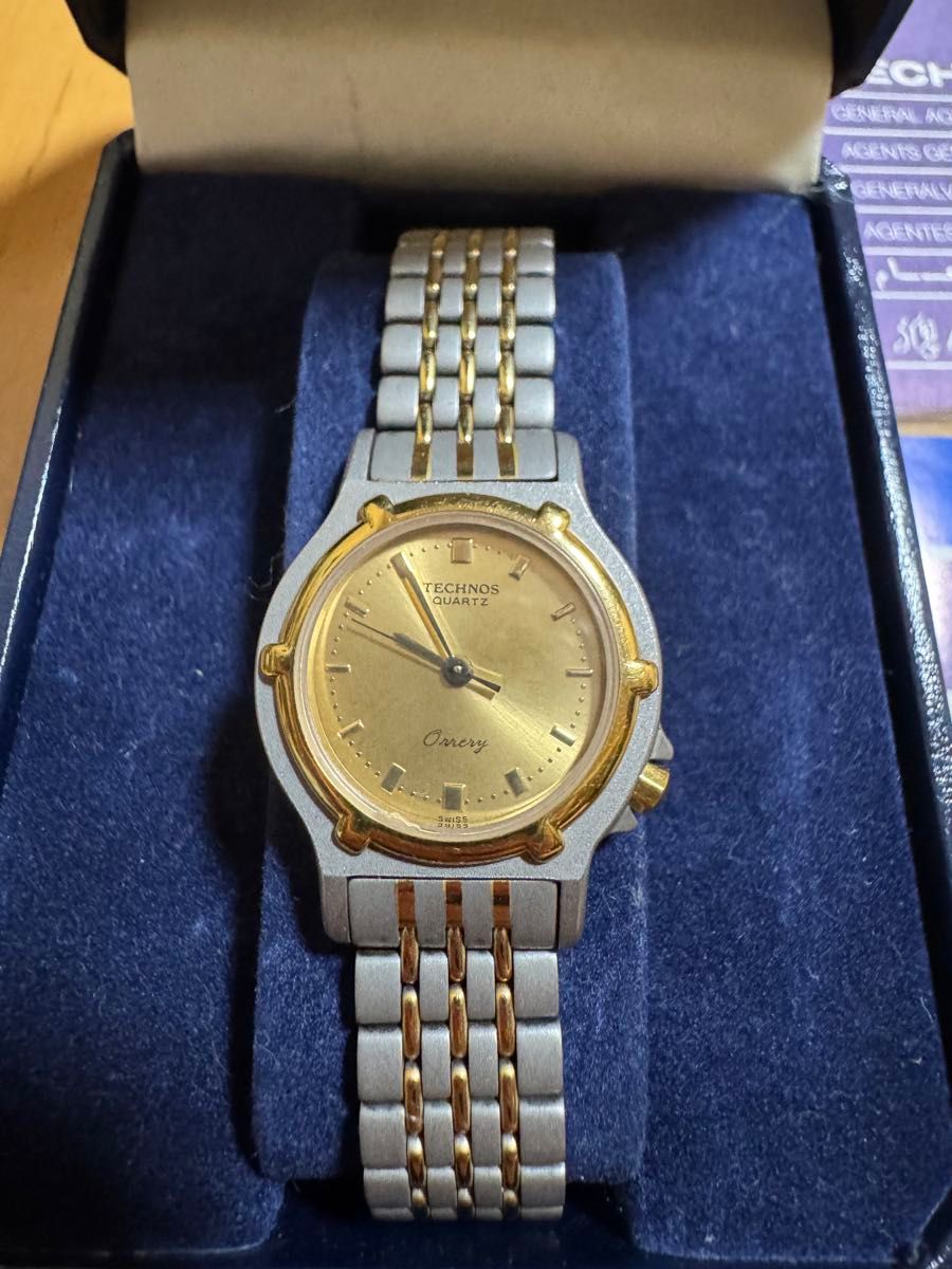 TECHNOS テクノス SWISS レディース 腕時計 クォーツ 付属品有り