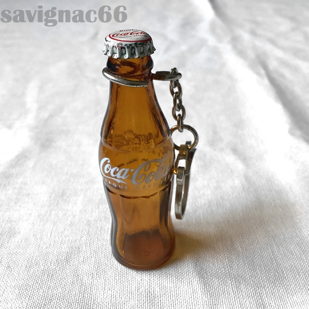 60年代 フレンチキーホルダー ミニチュア CocaCola コカ・コーラ