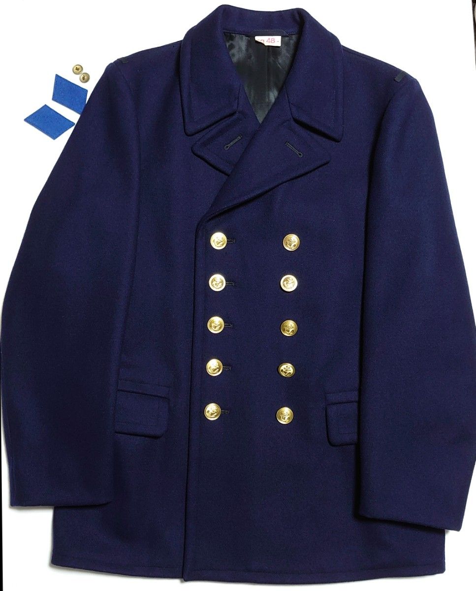 東ドイツ軍 海軍 Pコート 軍服 実物 ヴィンテージ 人民海軍 NVA レア