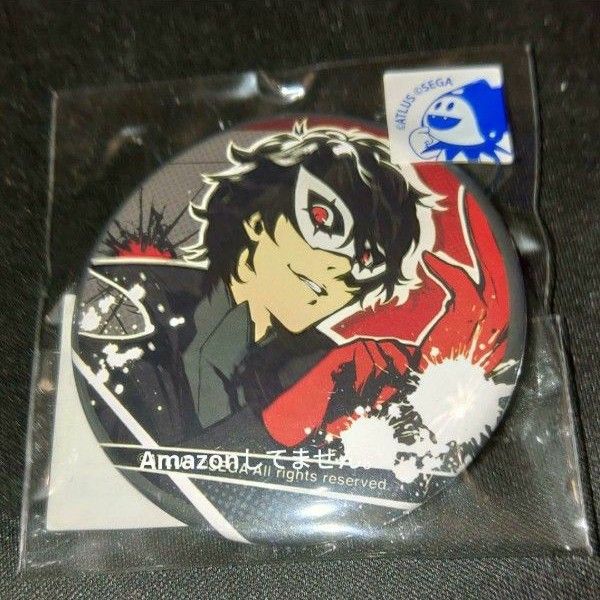 ペルソナ5 総攻撃 主人公 缶バッジ コトブキヤ ジョーカー 雨宮蓮 1個