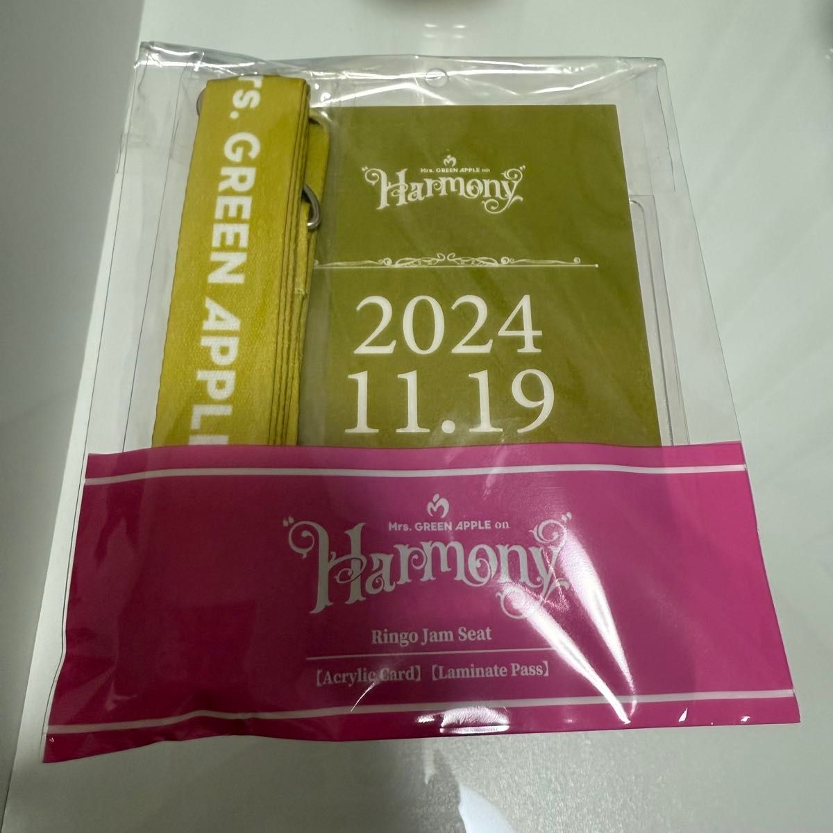 Mrs GREEN APPLE Harmony Ringo Jamシート 入場特典｜Yahoo!フリマ（旧