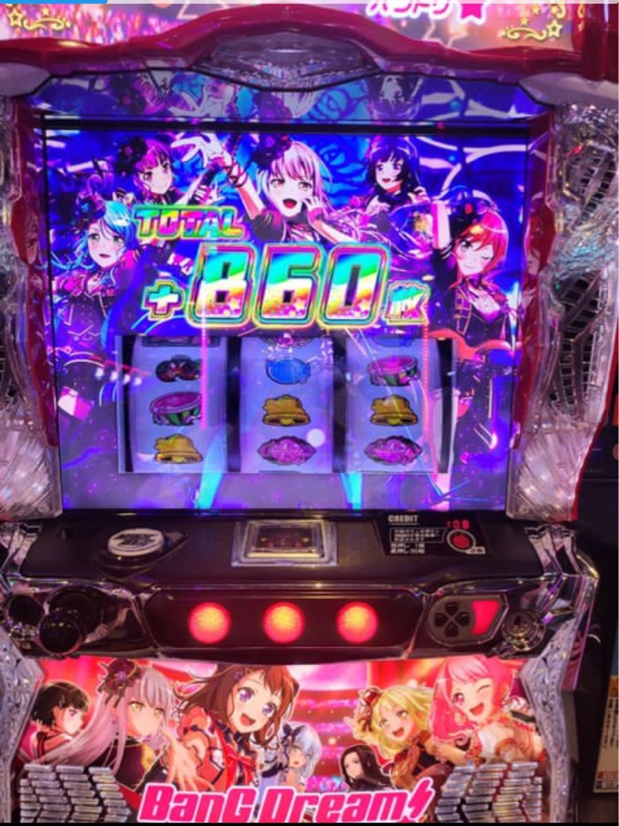 最新 スマスロ バンドリ 安心のユニット付き パチスロ実機｜Yahoo