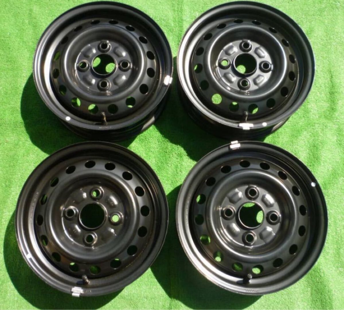 新車外し ダイハツ純正 S700V S710V ハイゼット 12インチ スチール 鉄