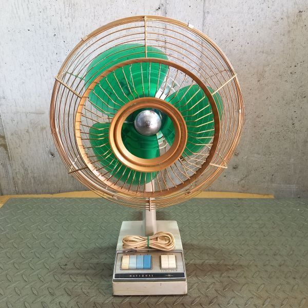 Yahoo!オークション - NATIONAL ナショナル 扇風機 F-30FE 昭和レトロ