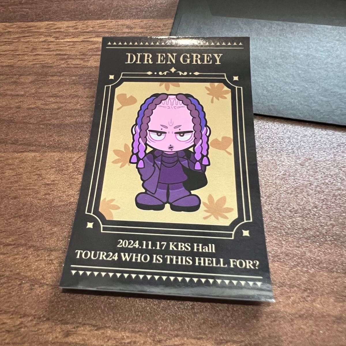 DIR EN GREY 会場限定ステッカー 京 11/17 京都 KBSホール｜Yahoo