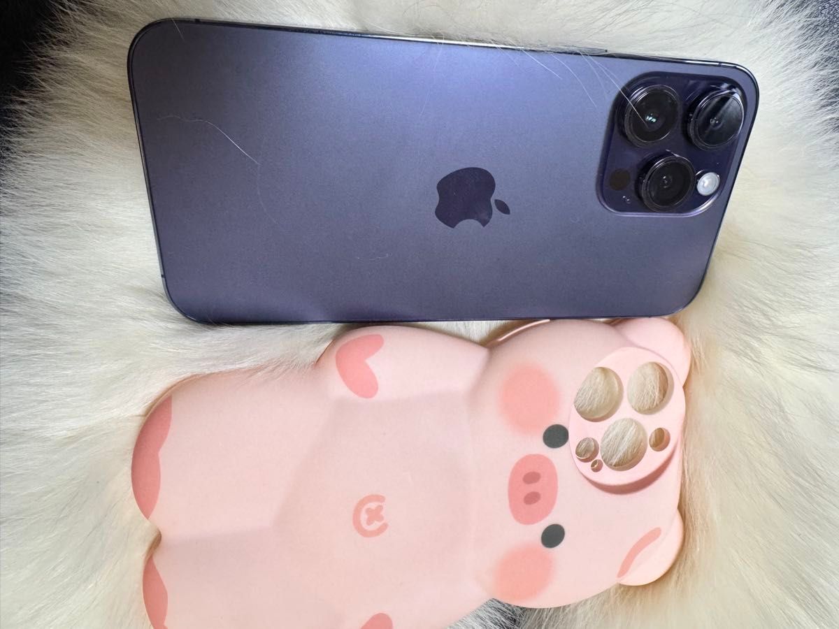 iphone 14 PRO MAX ディープパープル 128GB SIMフリー バッテリー100