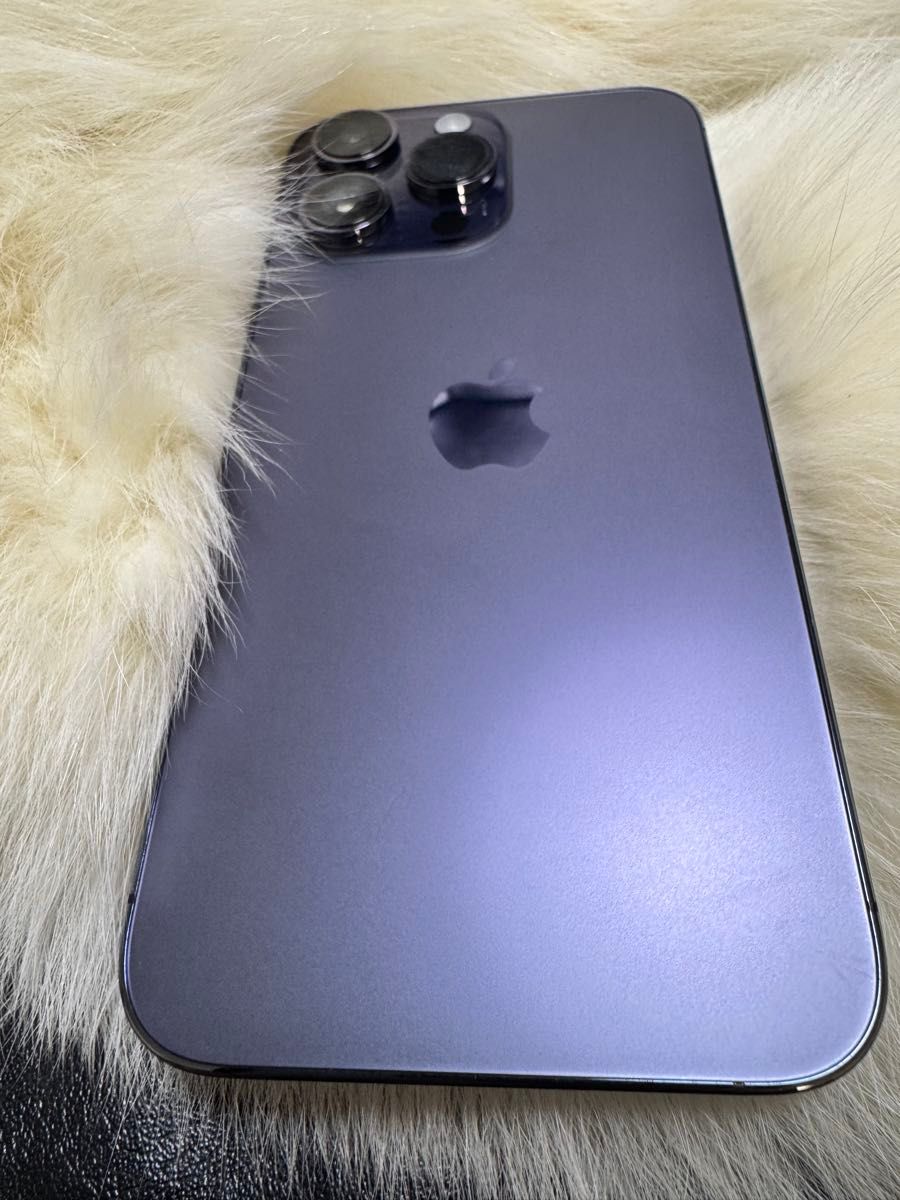iphone 14 PRO MAX ディープパープル 128GB SIMフリー バッテリー100