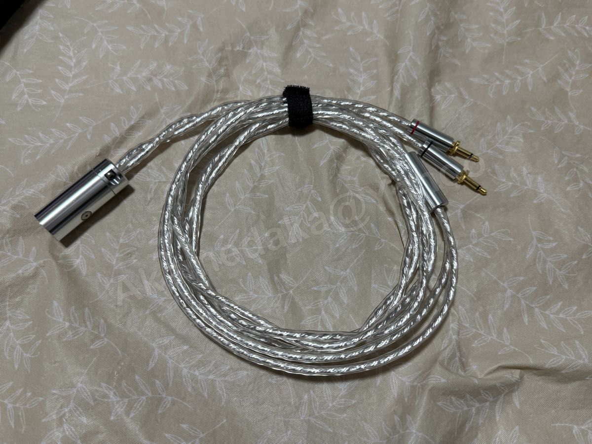 final 純正ケーブル C093 シルバーコートケーブル XLR/final製品用 1