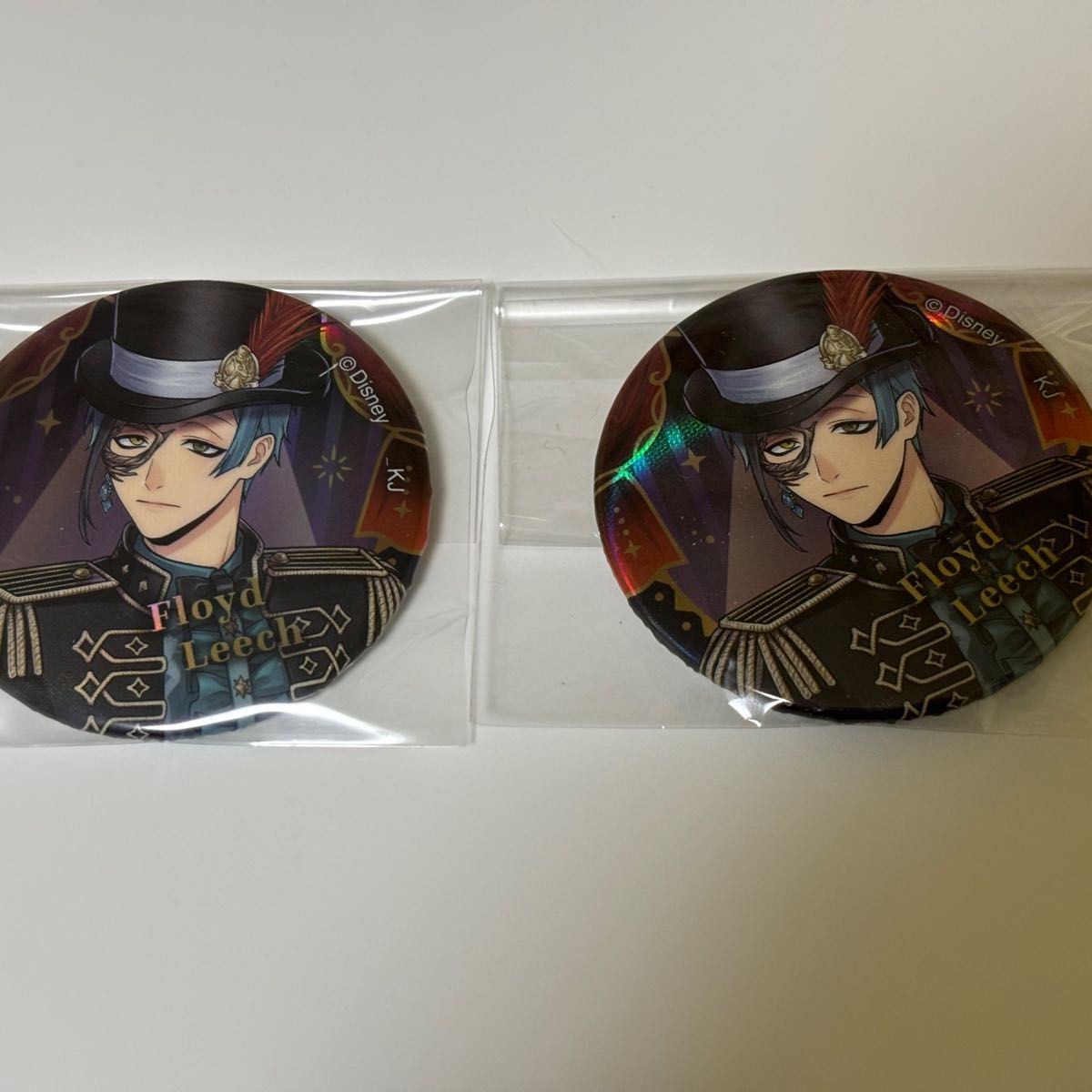 ツイステ オーロラメタル缶バッジ エース・トラッポラ プレイフル