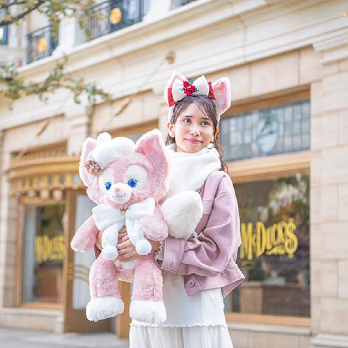 ディズニー ダッフィー ダンシングスノーフレークス ぬいぐるみ