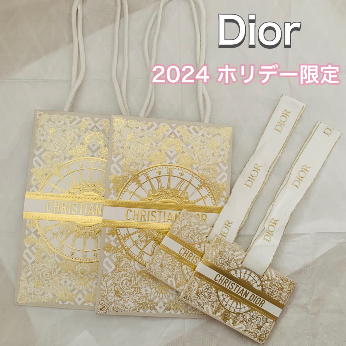 最新 新品未使用 ディオール 2024年ホリデー クリスマス ショッパー 2