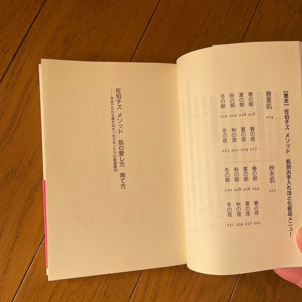 佐伯チズメソッド肌の愛し方育て方 今までだれも言わなかった