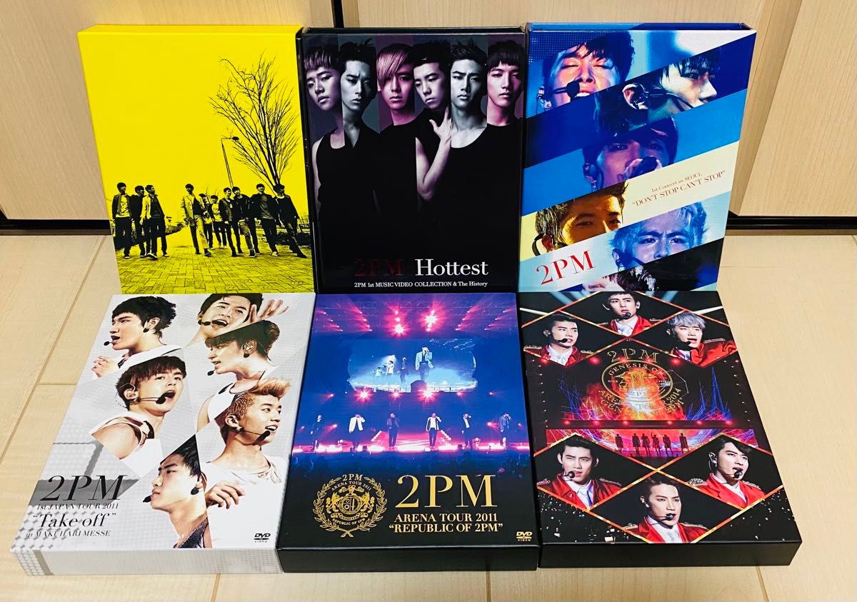 2pm まとめ売り 9枚！ライブDVD Blu-ray 2pm まとめ売り 9枚！ライブ
