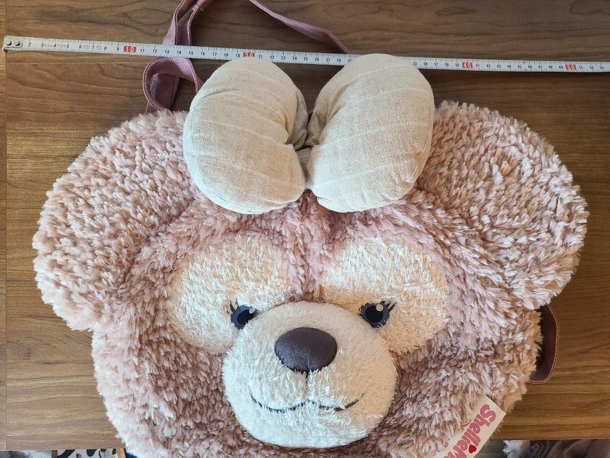 シェリーメイ ディズニーシー ダッフィー フェイスバッグ 3wayバッグ