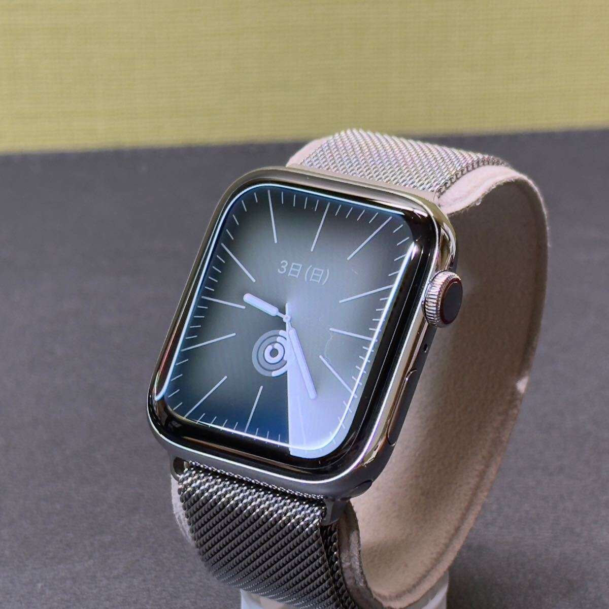 即決 美品 Apple watch Series6 44mm シルバーステンレス GPS+Cellular