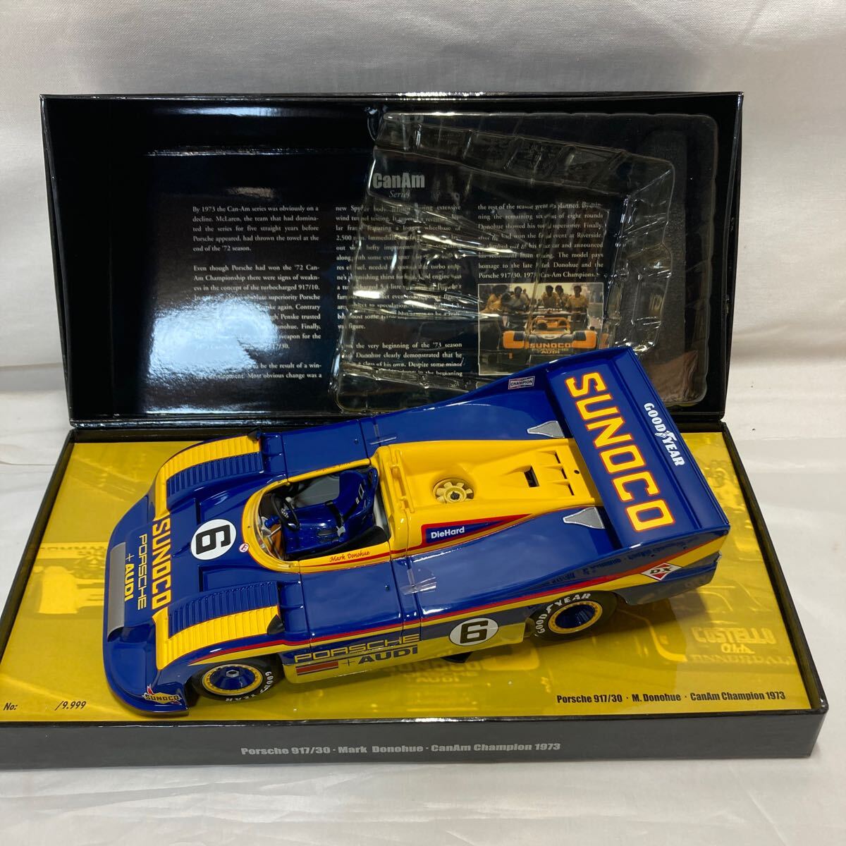 Yahoo!オークション - MINICHAMPS 1/18 Porsche 917/30 canam champion