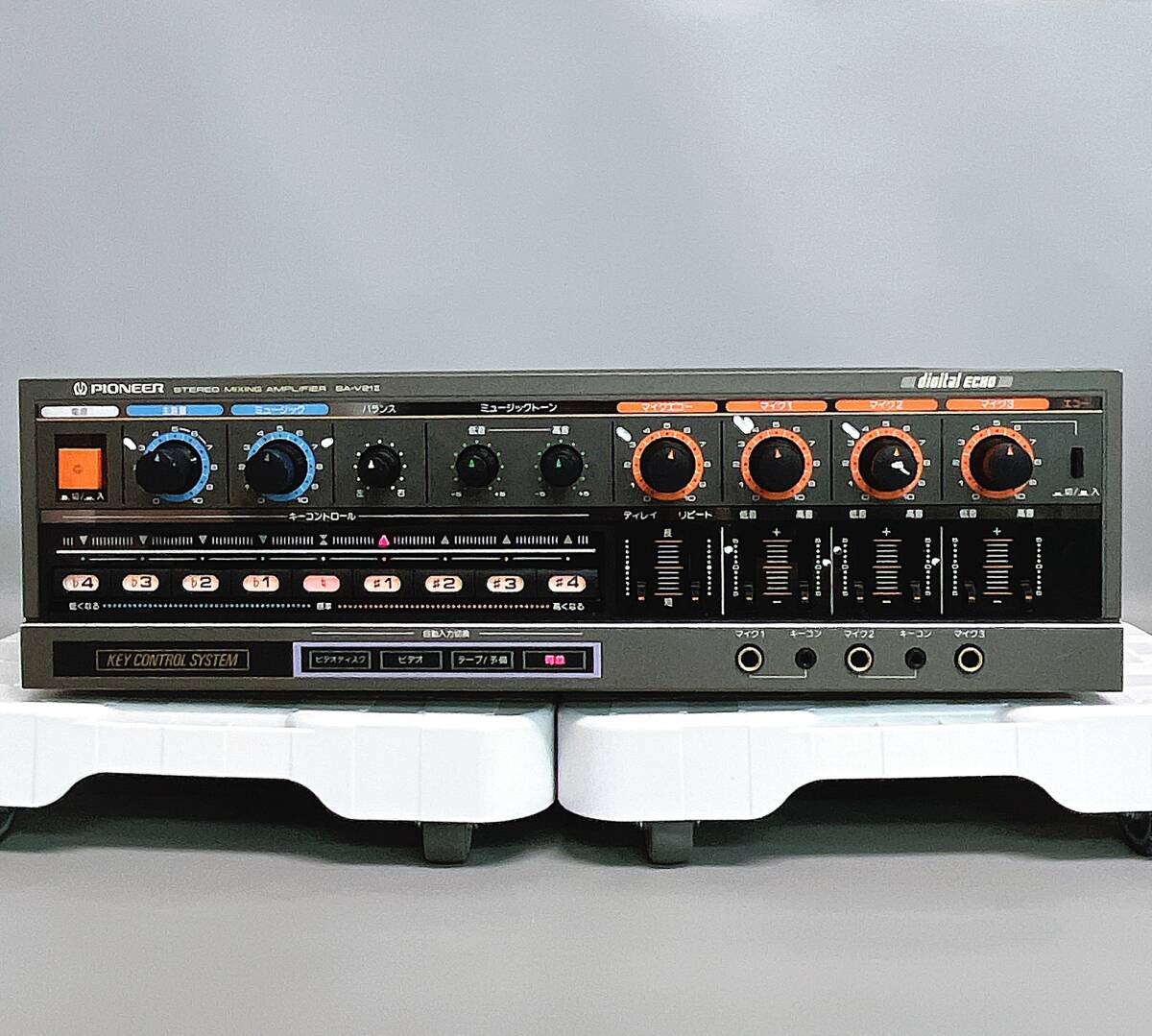 極美品 【メンテ/内部清掃済】 パイオニア SA-V21Ⅱ カラオケアンプ