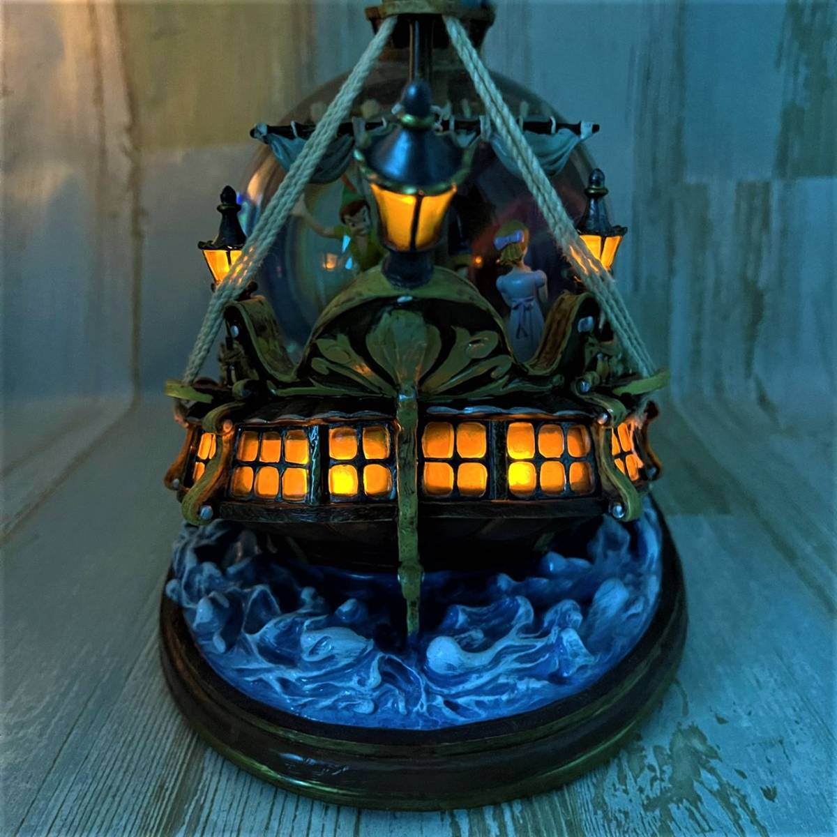 激レア ピーターパン Peter Pan 海賊船 フック船長 チクタク スノー