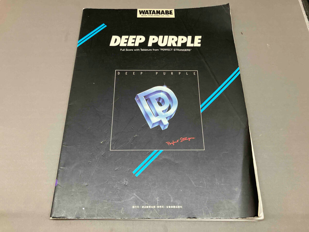 ☆ 【書込み有り/難あり】 DEEP PURPLE バンドスコア パーフェクト