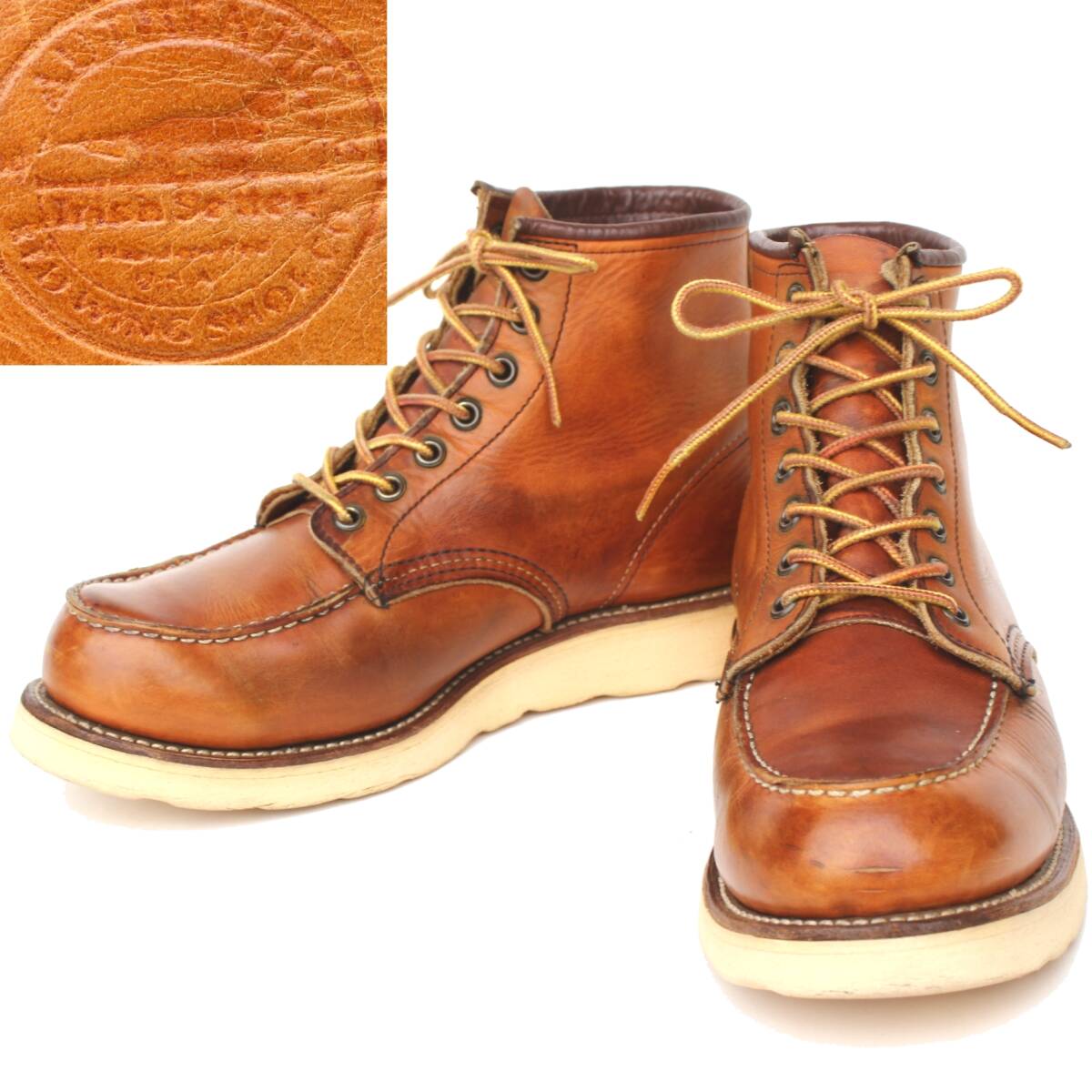 Yahoo!オークション - (43515)犬刻印1997年製REDWING875レッドウィング