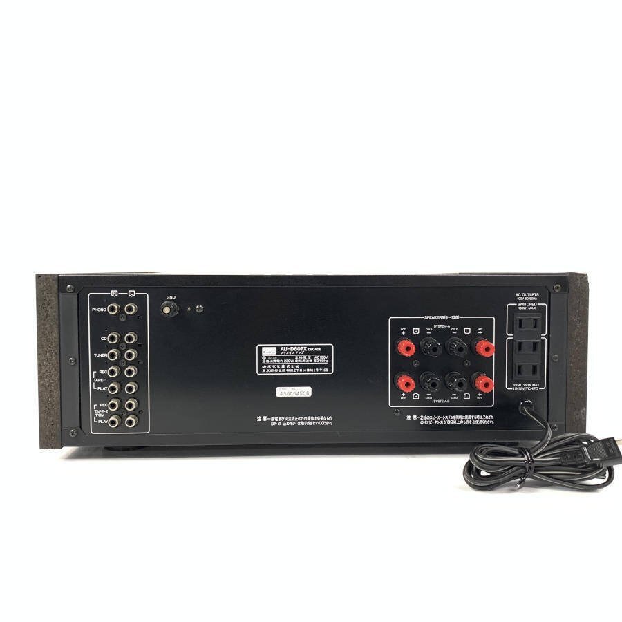 Yahoo!オークション - Sansui サンスイ AU-D607X DECADE プリメインア