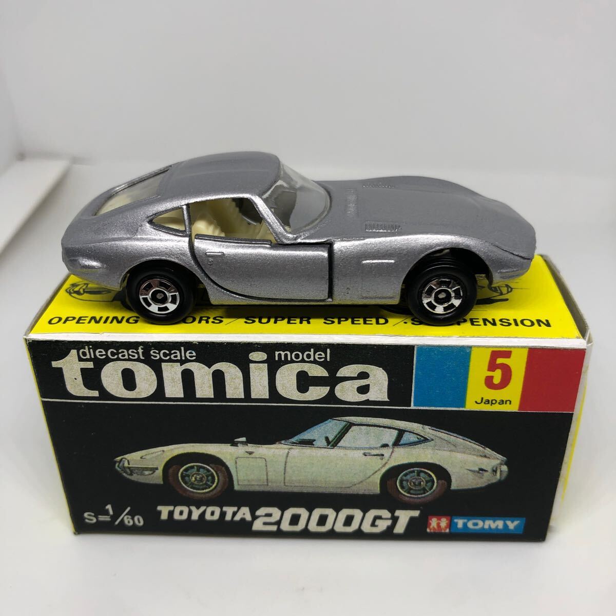 Yahoo!オークション - トミカ 日本製 黒箱 5 トヨタ 2000GT 当時物 絶