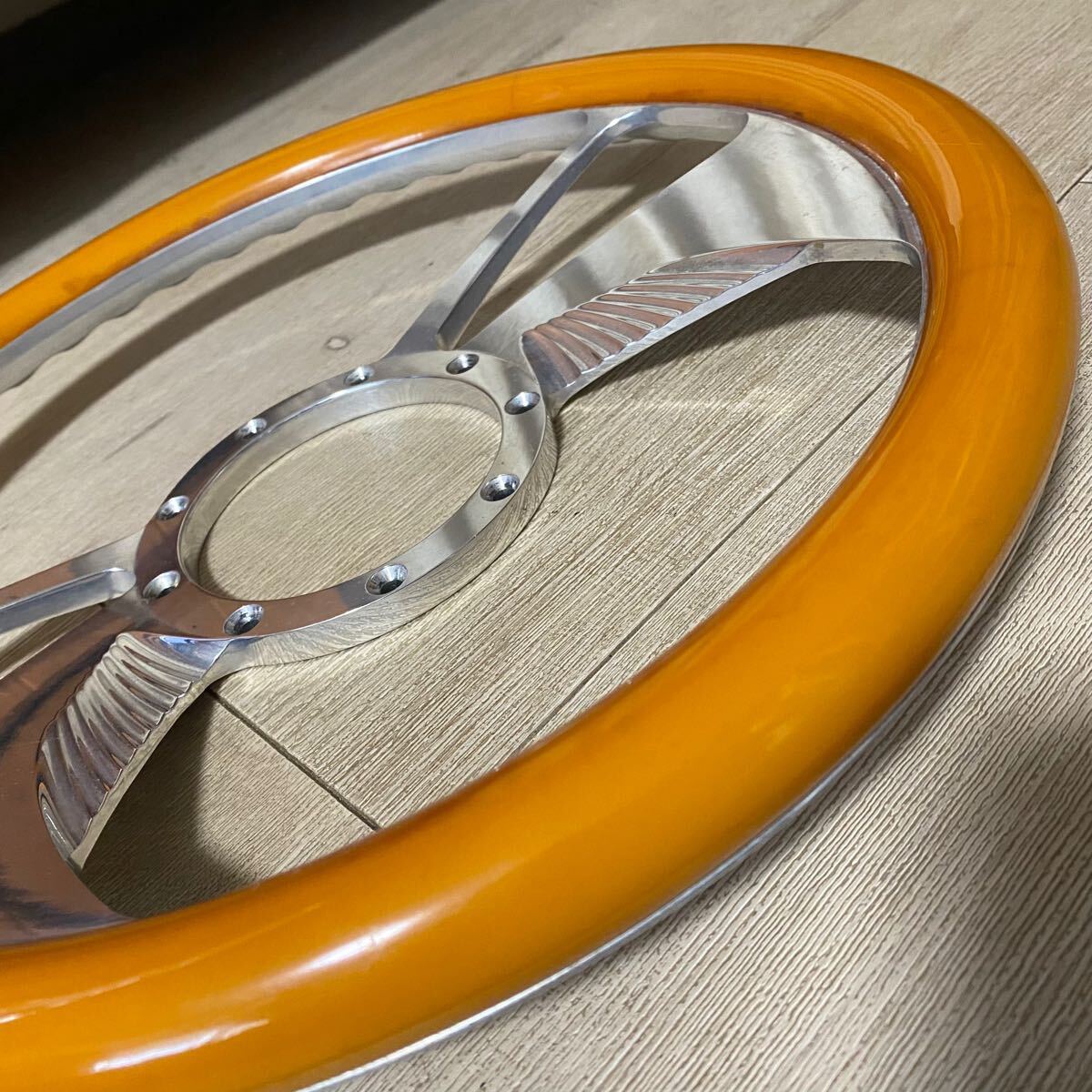 BUDNIK バドニック ホイール ステアリングホイール ホーンボタン付