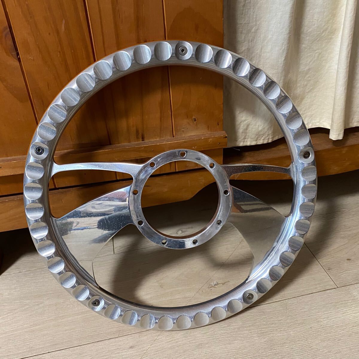 BUDNIK バドニック ホイール ステアリングホイール ホーンボタン付