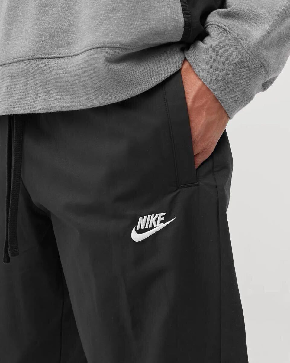 XL 新品 NIKE ナイキ ウーブンパンツ ナイロンパンツ ブラック 黒