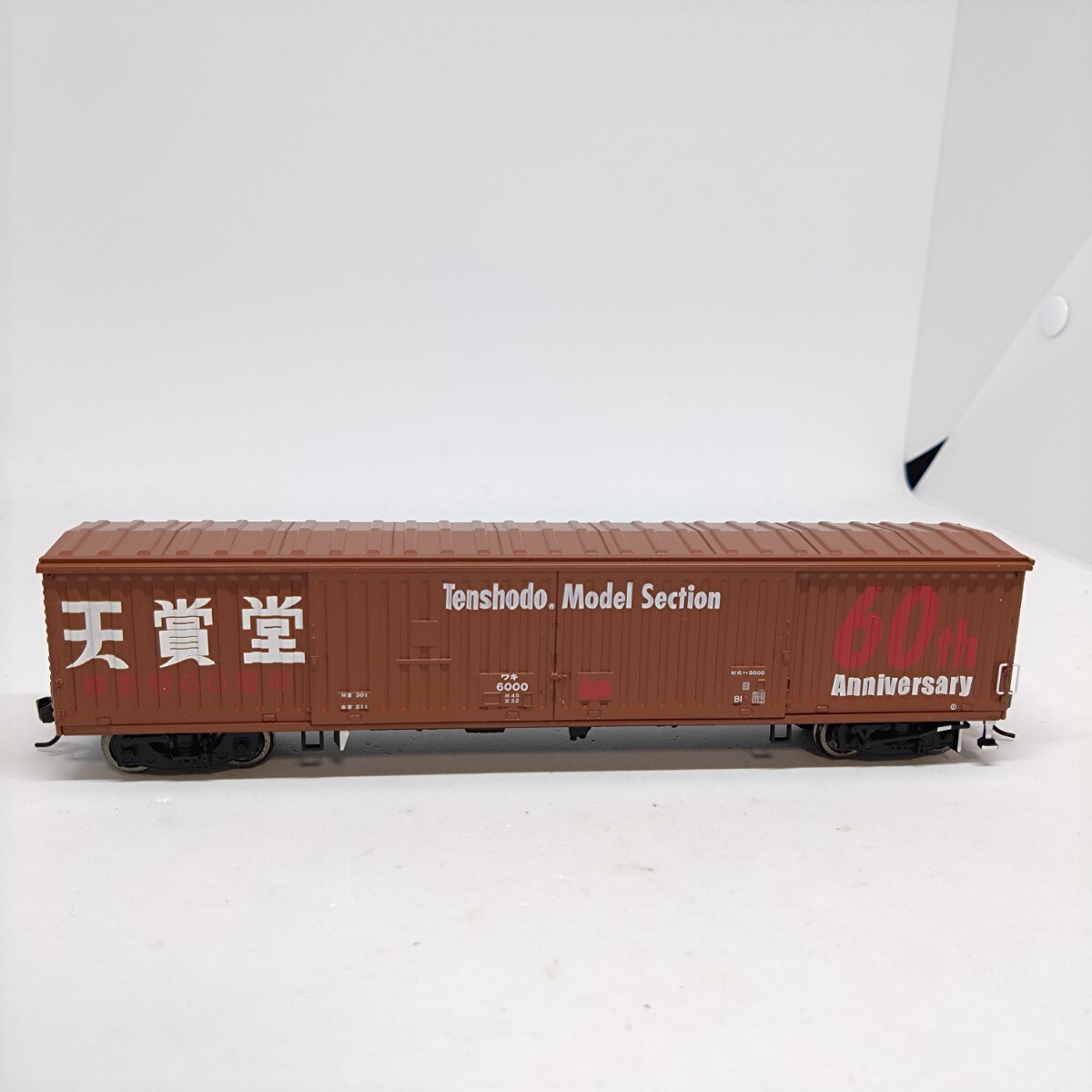 HOゲージ】Tenshodo 60周年記念貨車 ワキ6000 天賞堂 天賞堂 60周年