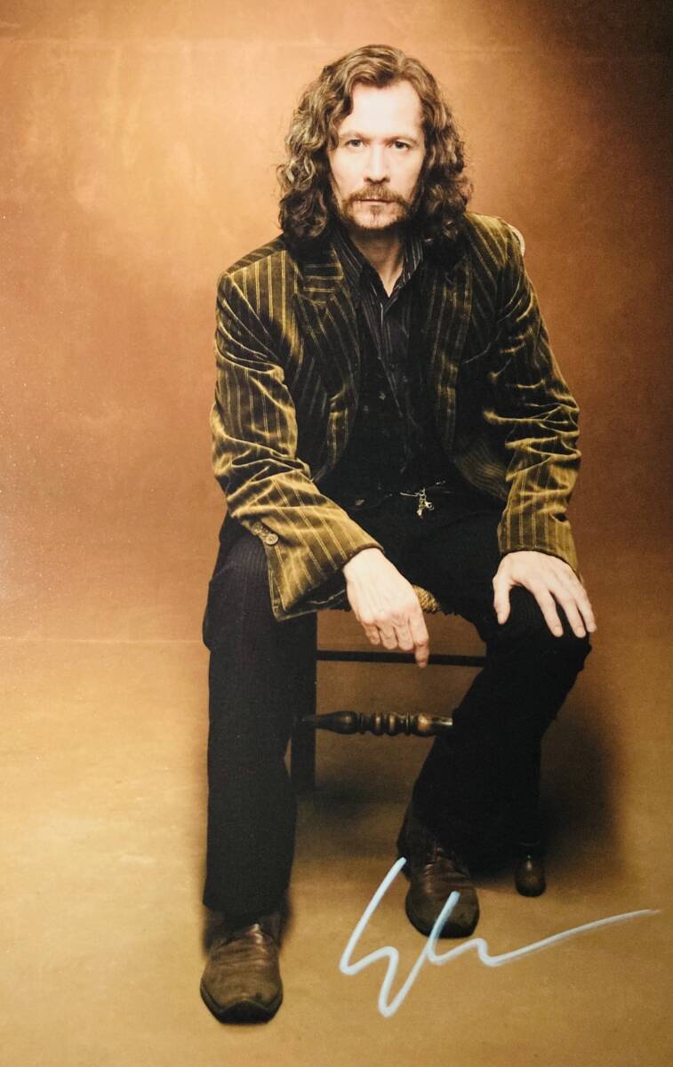 Yahoo!オークション - ハリー・ポッター ゲイリー・オールドマン 直筆