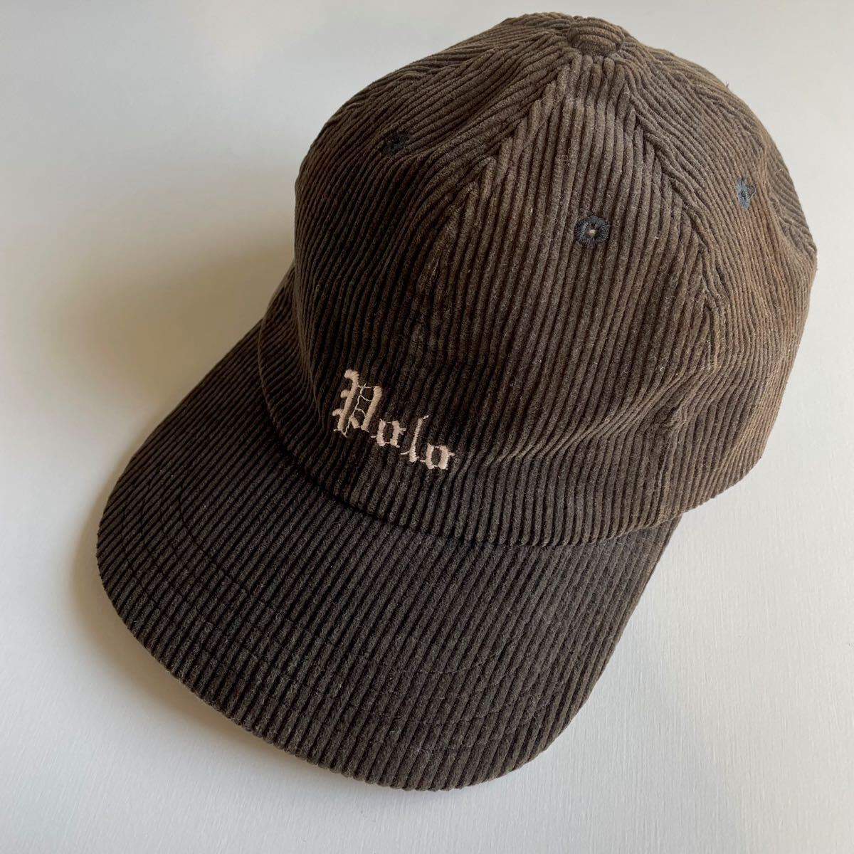 90s/USA製】Polo by Ralph Lauren “Corduroy Cap” コーデュロイ