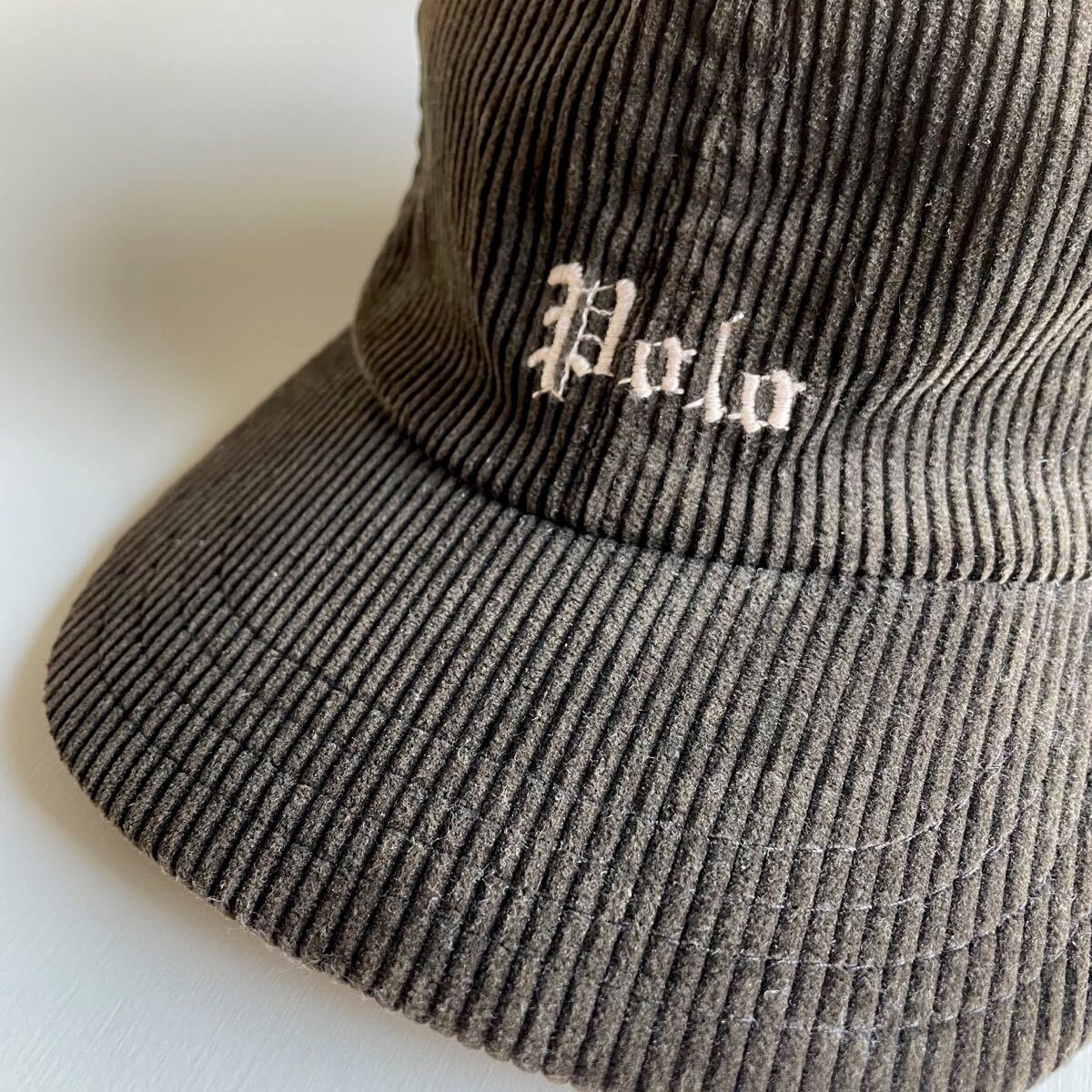 90s/USA製】Polo by Ralph Lauren “Corduroy Cap” コーデュロイ