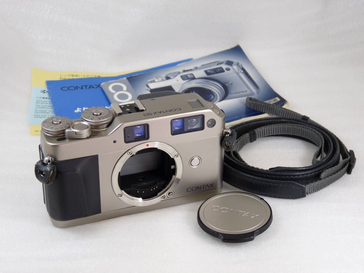 Yahoo!オークション - 【作動良好】CONTAX G1 ROM改 取説他付