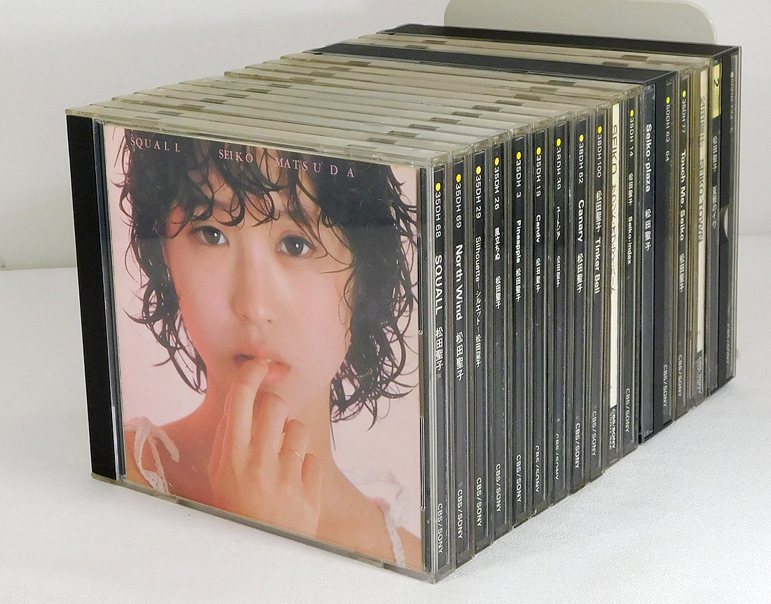 Yahoo!オークション - 松田聖子 旧規格[CD]アルバム 計15枚セット/金レ