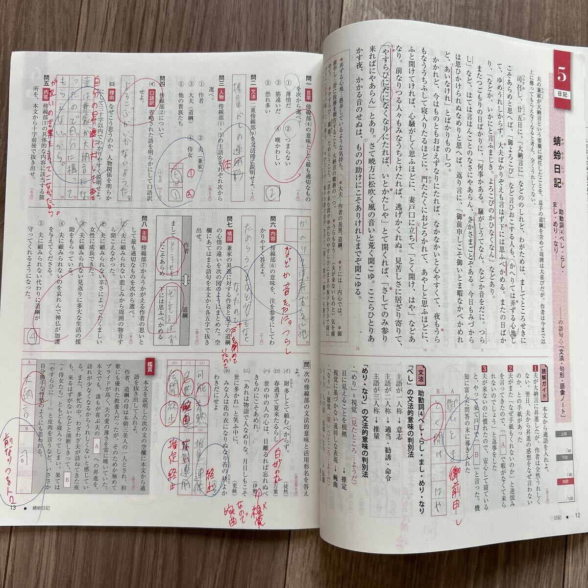 プログレス 古典 総演習 「発展編」 文法・句形・語彙ノート 別冊解答
