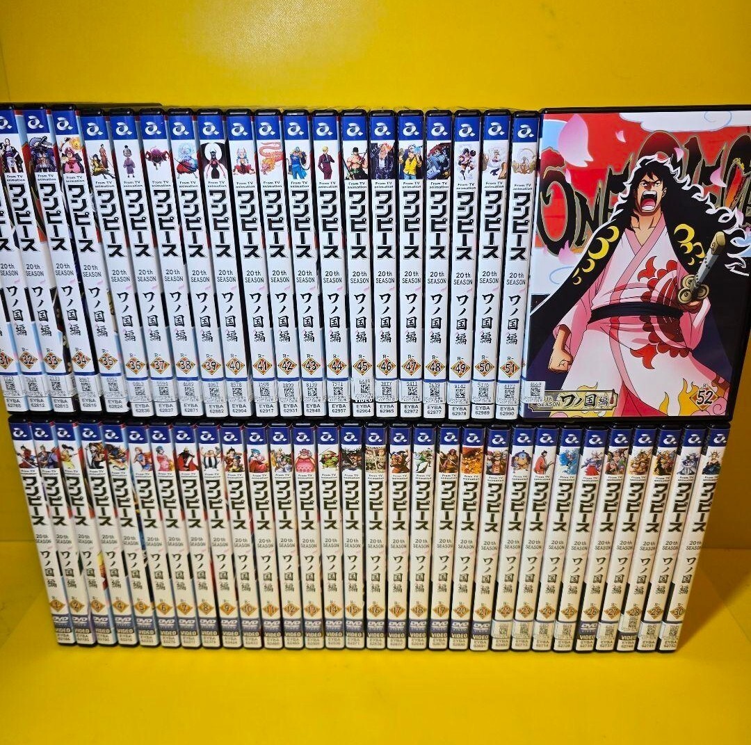 新品ケース交換済み ONE PIECE ワンピース 20THシーズン ワノ国編 DVD