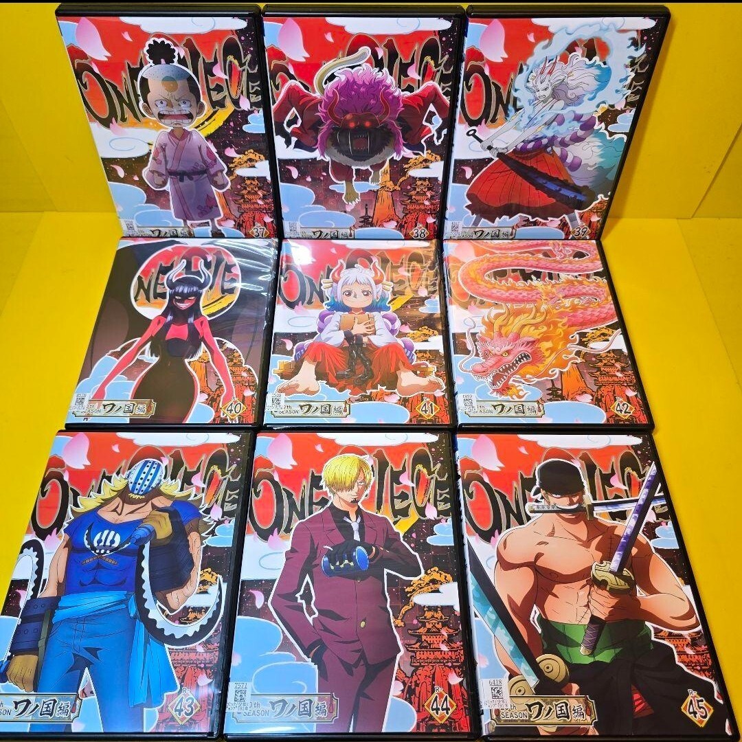 新品ケース交換済み ONE PIECE ワンピース 20THシーズン ワノ国編 DVD