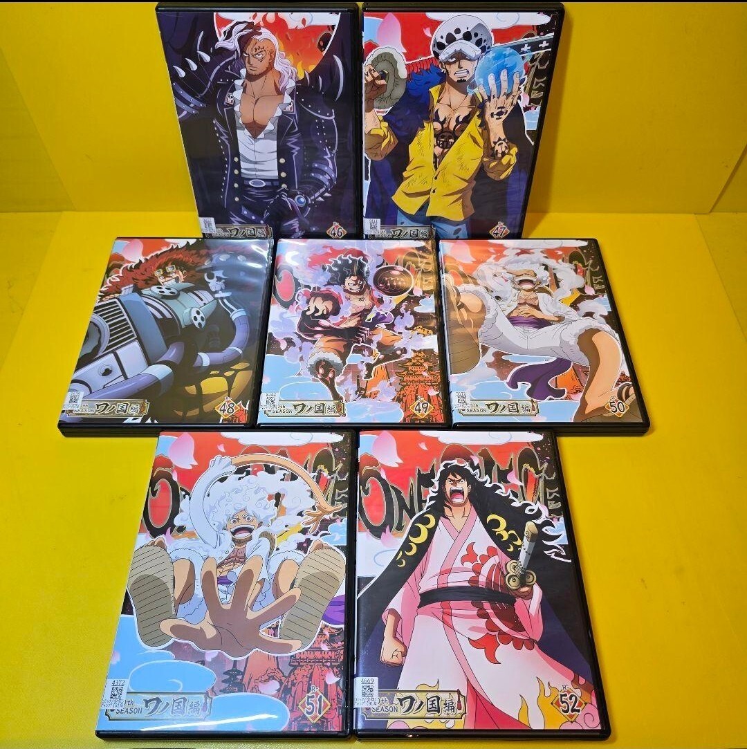 新品ケース交換済み ONE PIECE ワンピース 20THシーズン ワノ国編 DVD