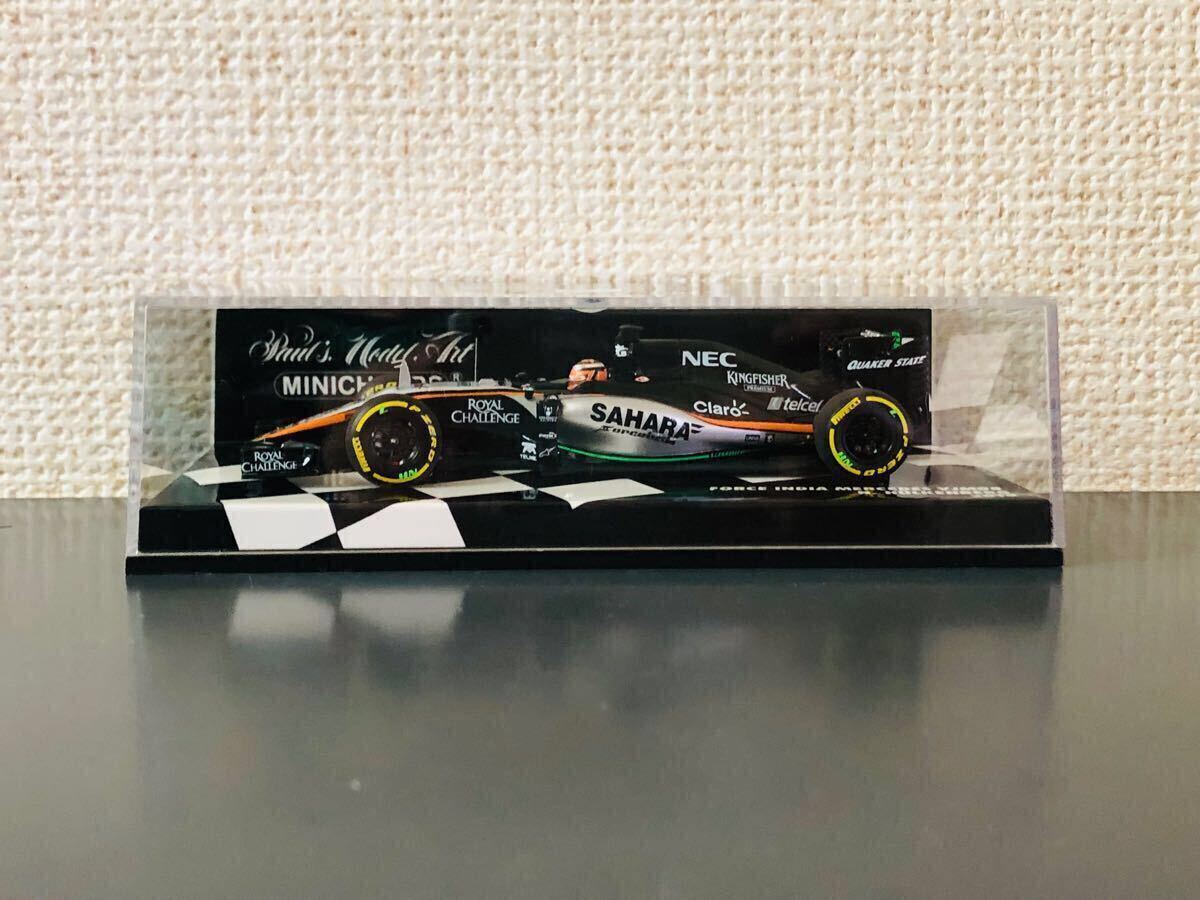 激レア 1/43 ミニチャンプス フォースインディア VJM08 メルセデス