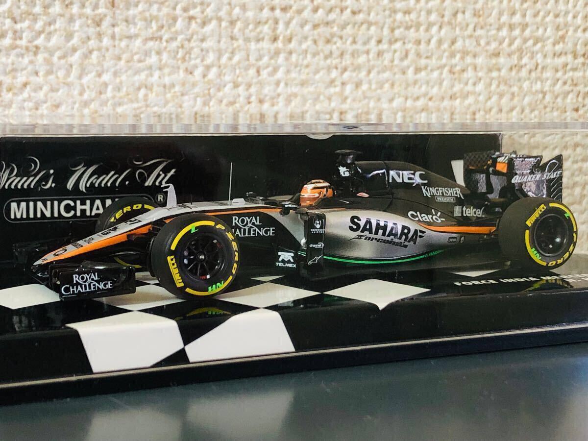 激レア 1/43 ミニチャンプス フォースインディア VJM08 メルセデス
