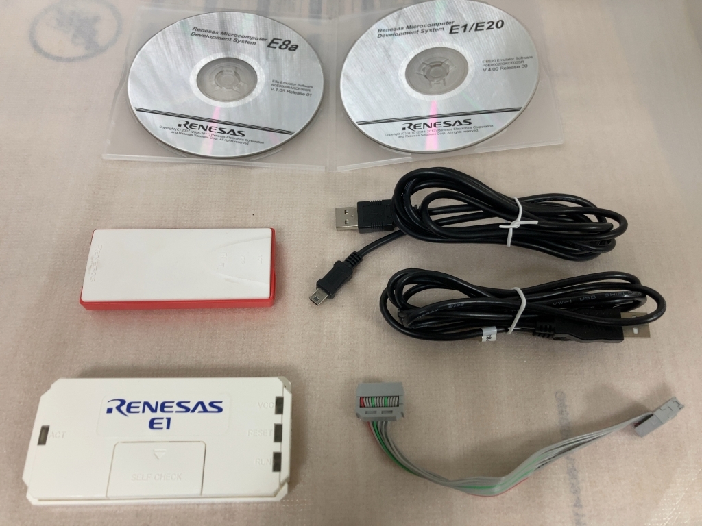 Yahoo!オークション - ルネサス Renesas E1 エミュレータ ＆ E8a エミ