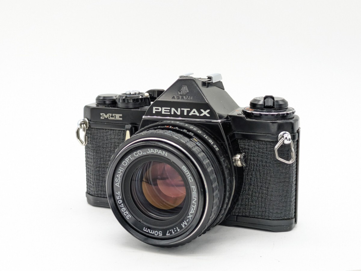 美品！完動品！PENTAX ME ブラックボディ レンズセット フィルムカメラ