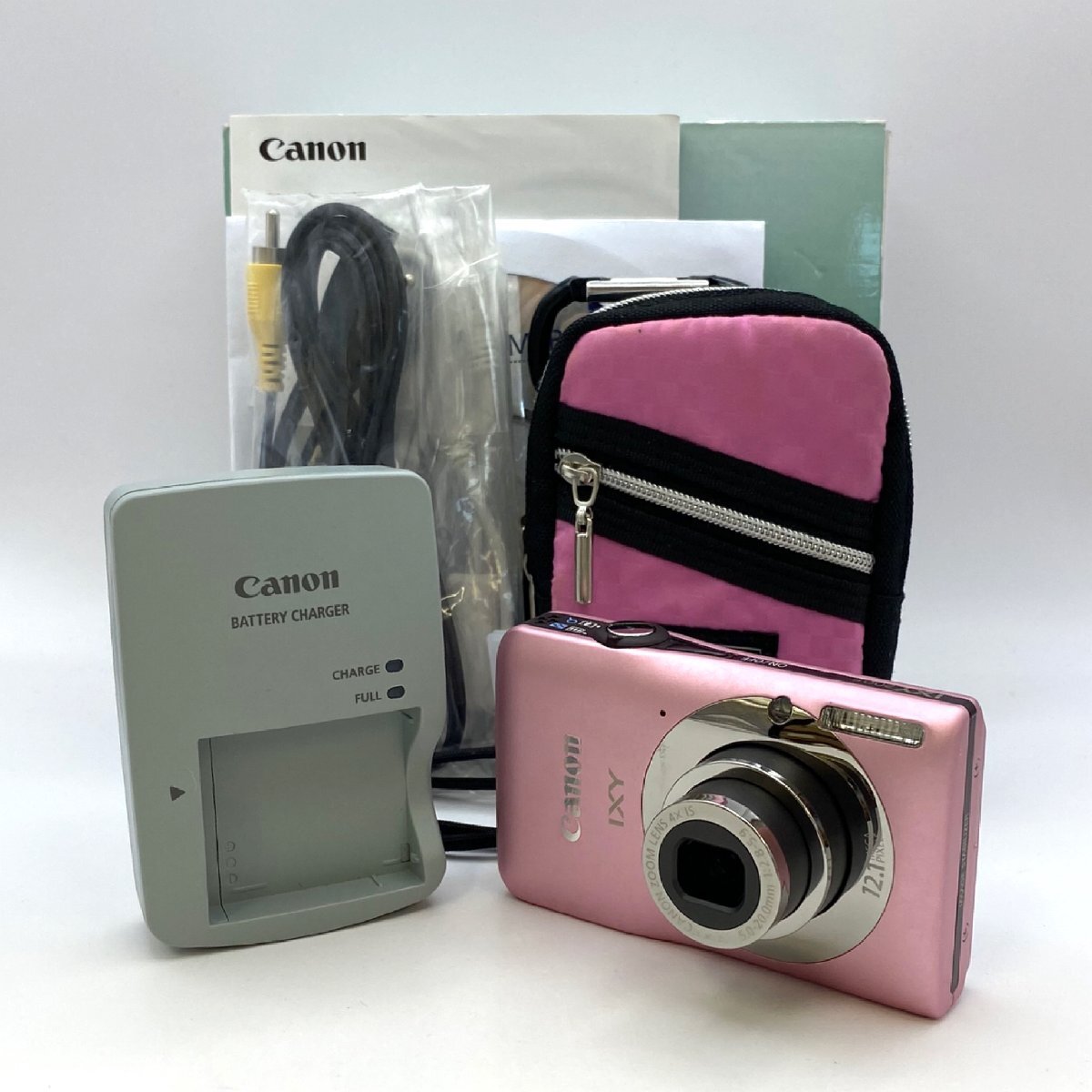 Canon キヤノン IXY 200F ピンク PC1469 デジカメ ジャンク