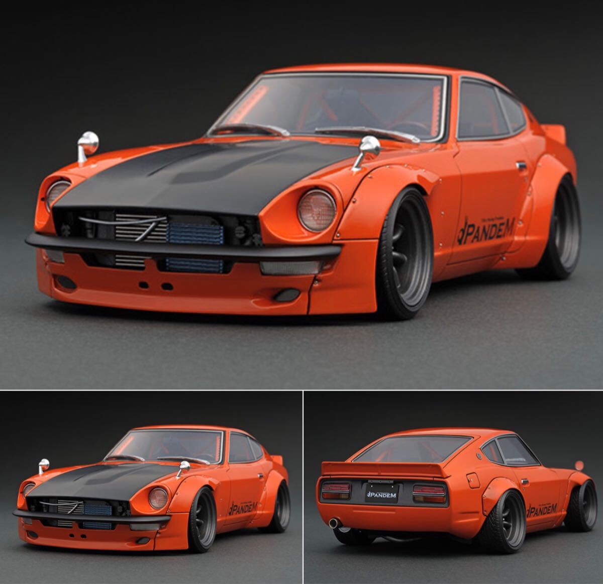 送料無料 ignition model製 1/18 PANDEM S30 Z Orange (NISSAN