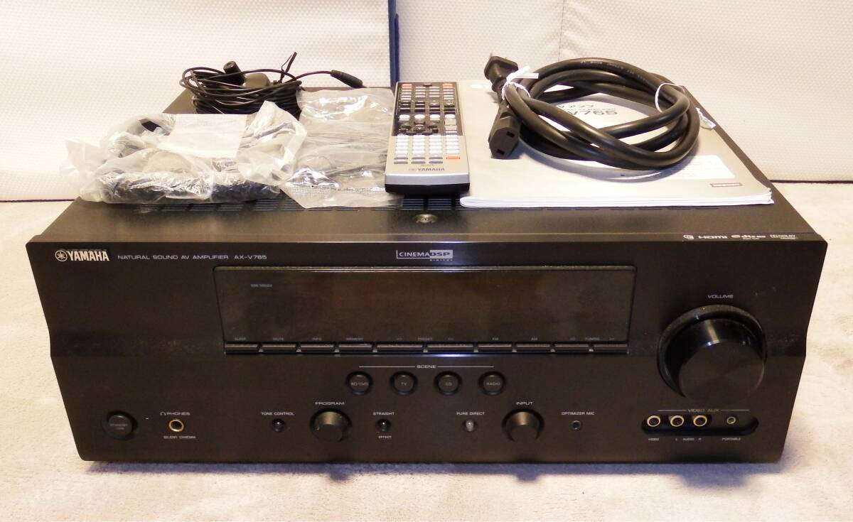 YAMAHA AV アンプ AX-B765 YAMAHA AX-V765 AV amplifier CINEMA DSP 3D